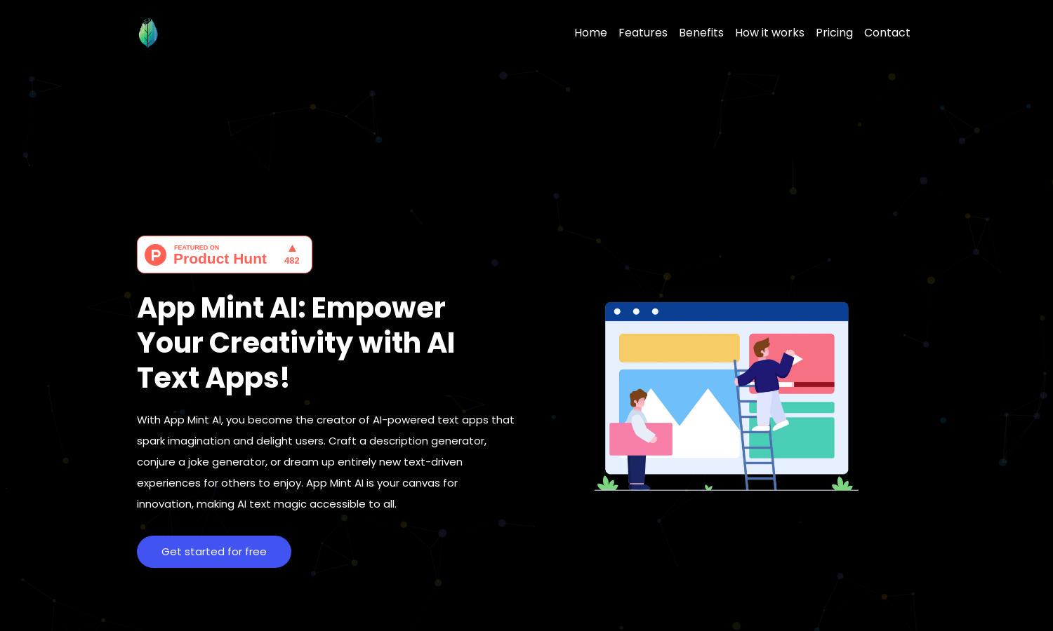 App Mint AI Website