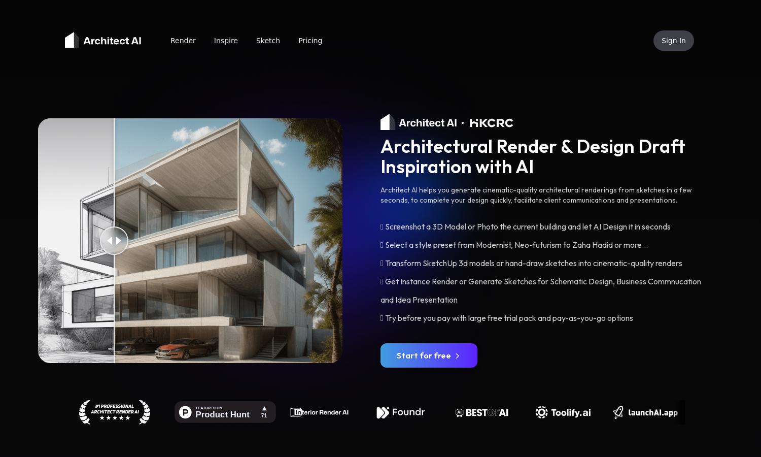 Architect AI Website