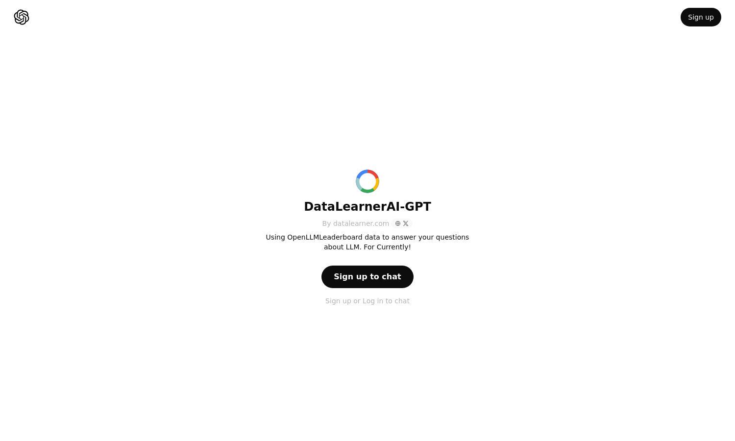 ChatGPT - DataLearnerAI-GPT Website