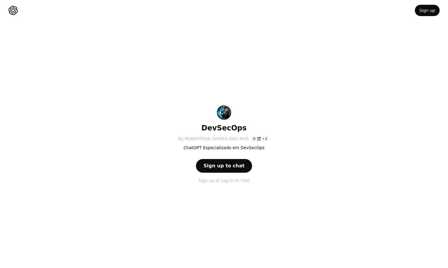 ChatGPT - DevSecOps Website