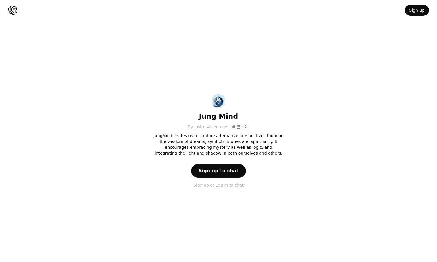 ChatGPT - Jung Mind Website