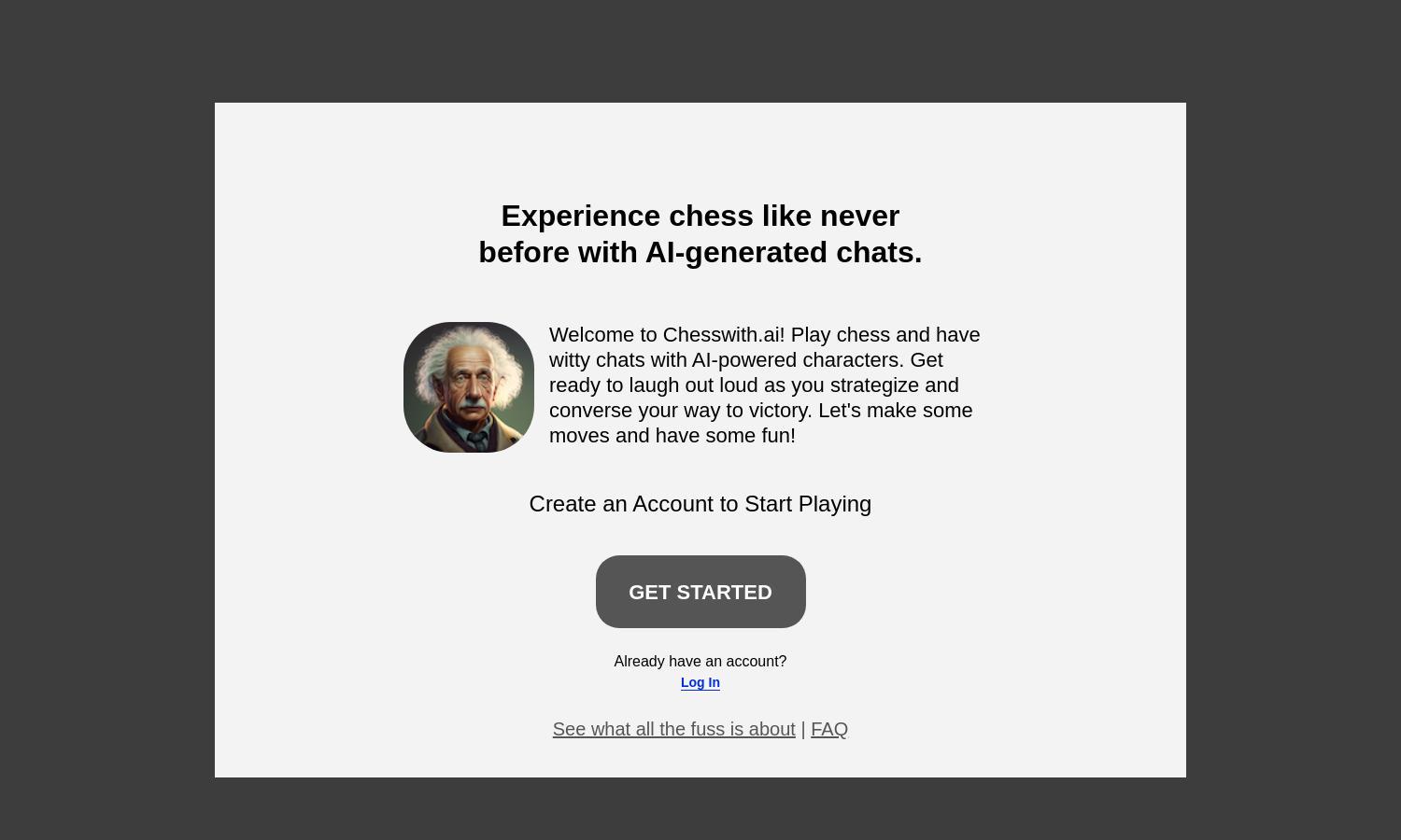 Chesswith.ai Website