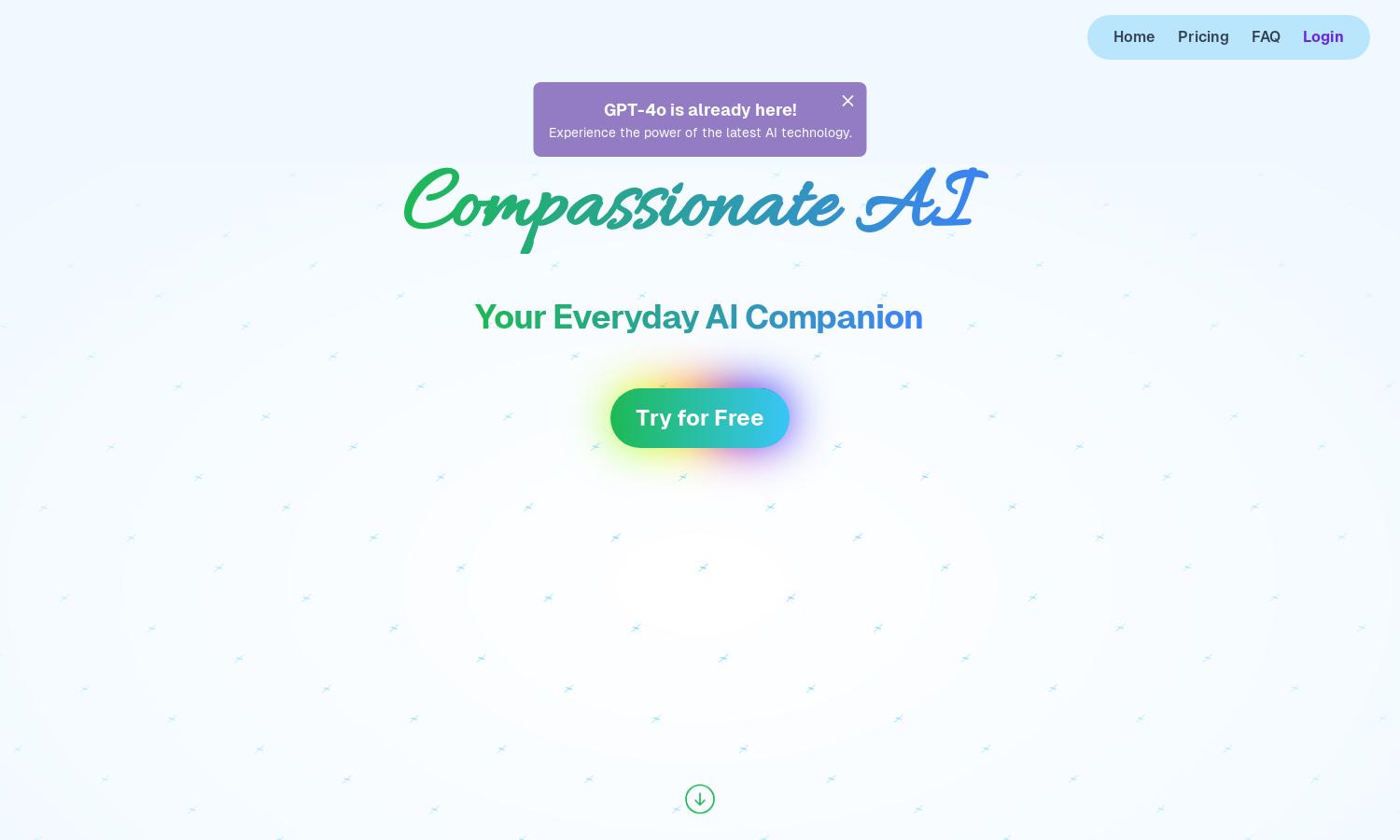 Compassionate AI Website