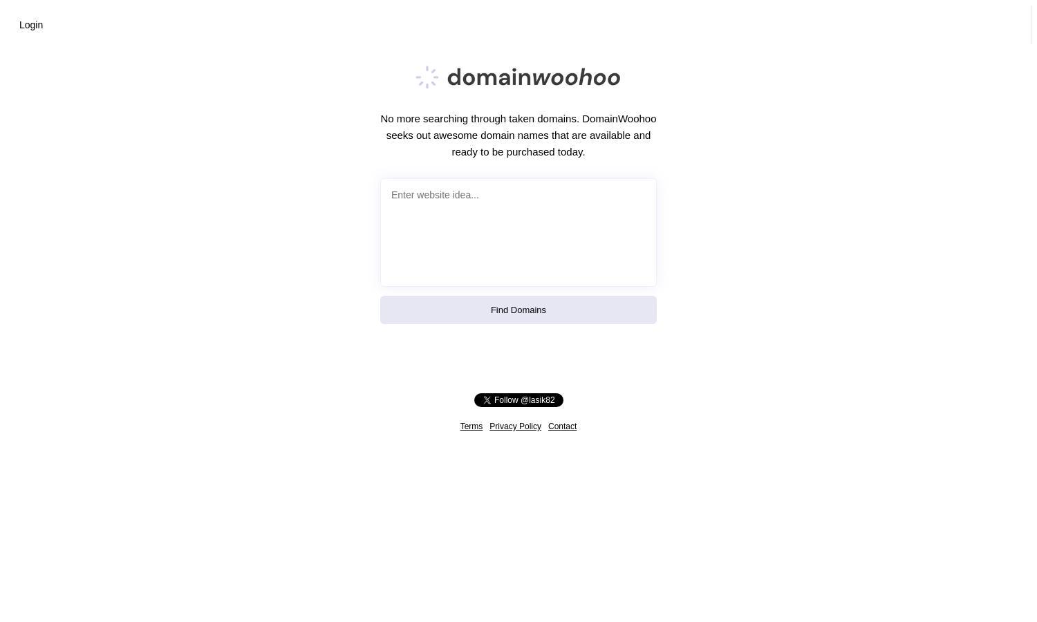 DomainWoohoo Website