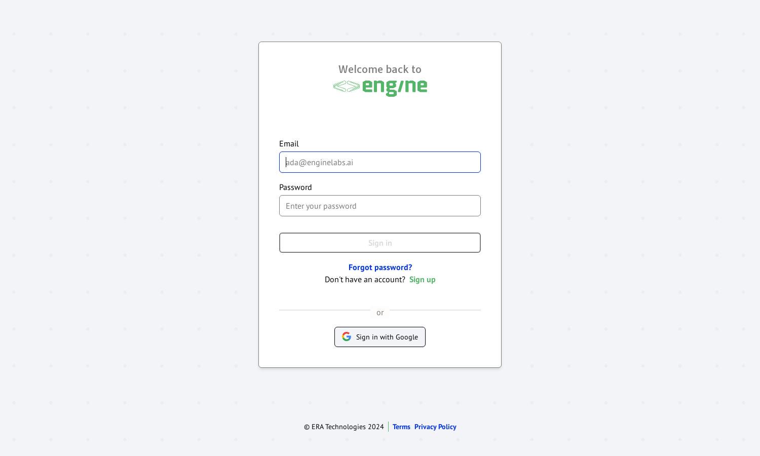 Engine Website