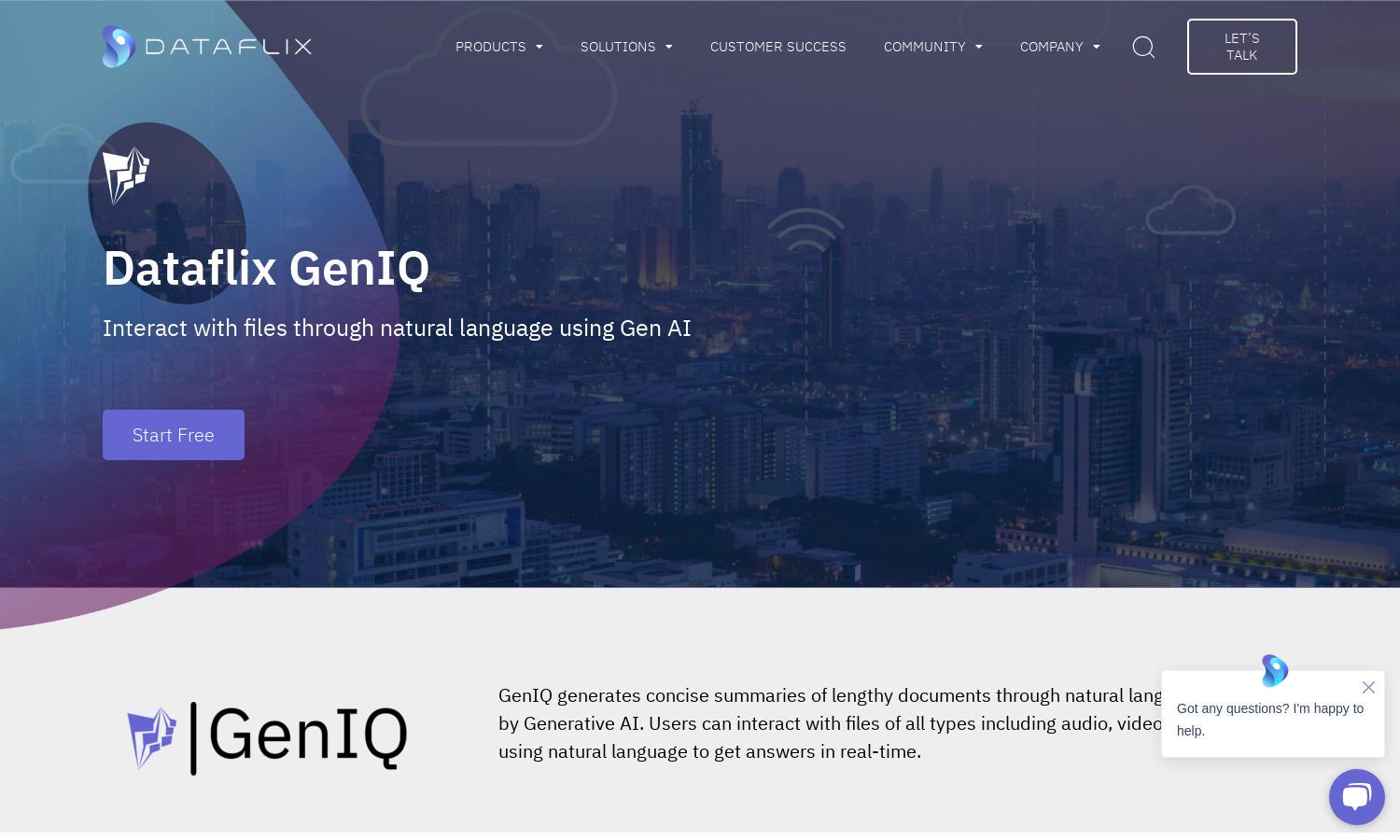 GenIQ Website