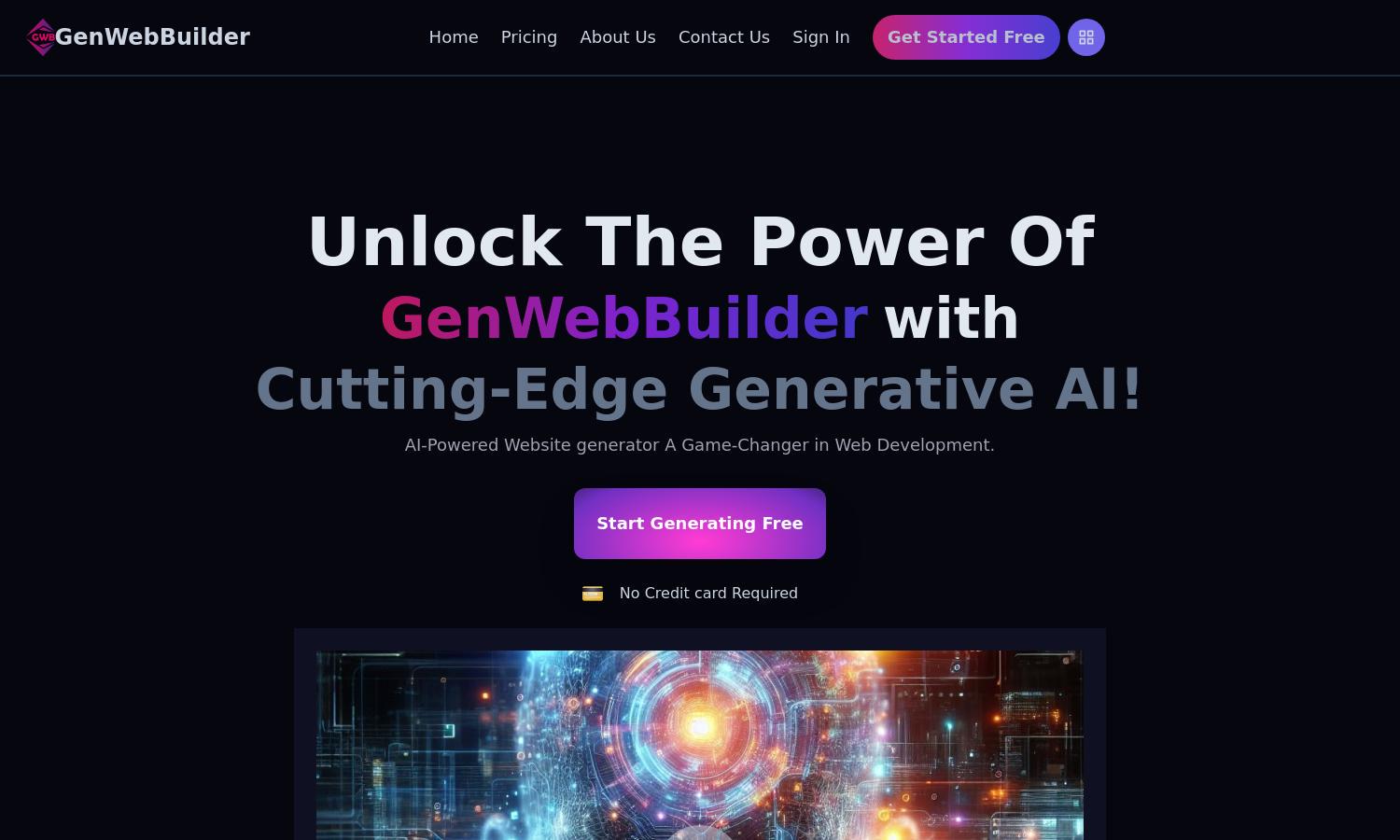 GenWebBuilder Website