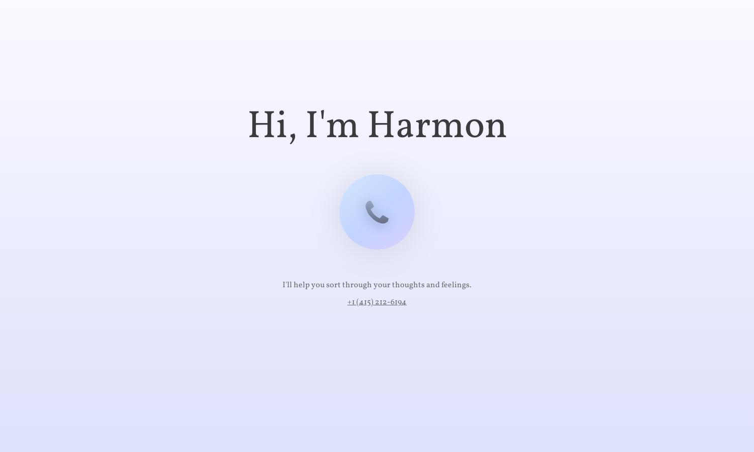 Harmon Website