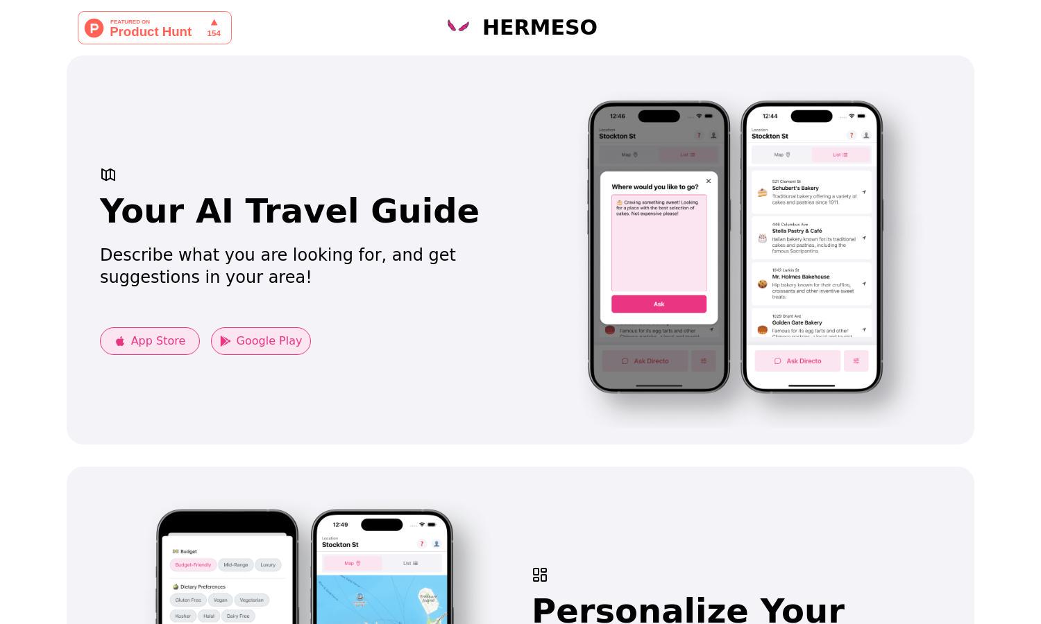 Hermeso Website