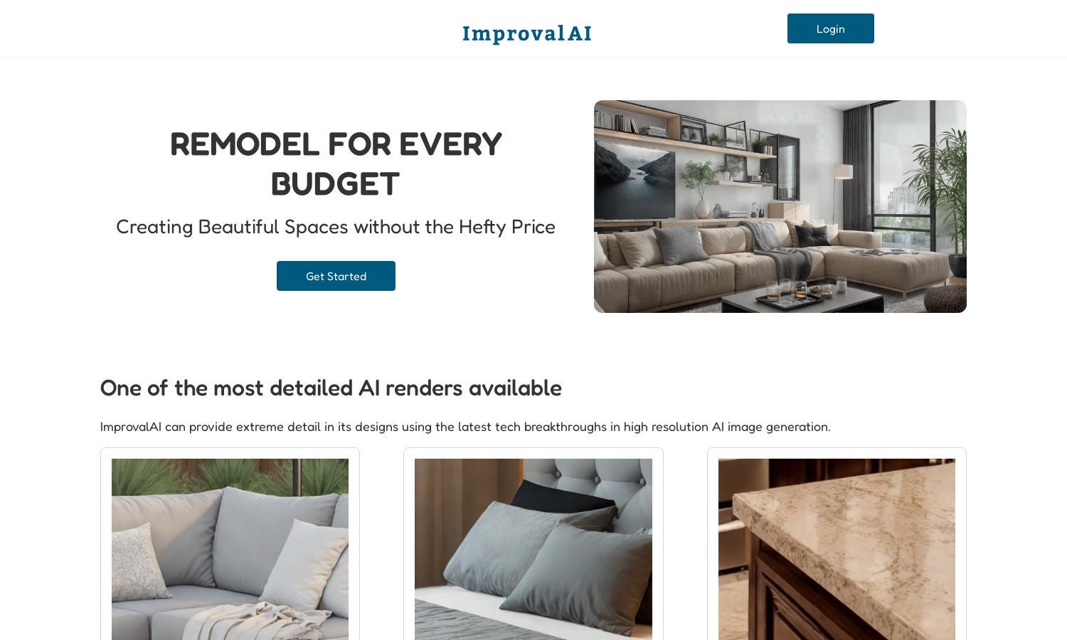 ImprovalAI Website