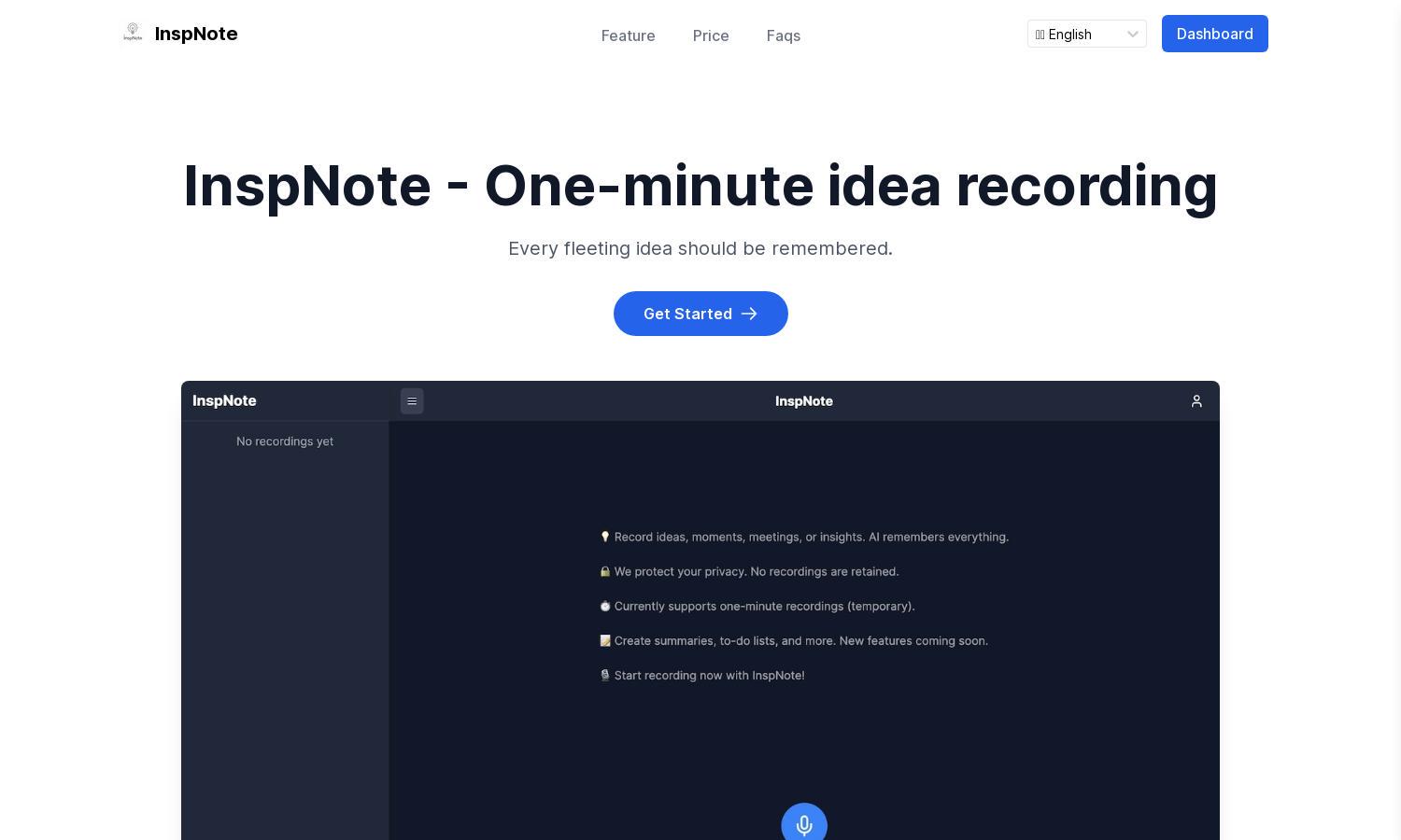 InspNote Website