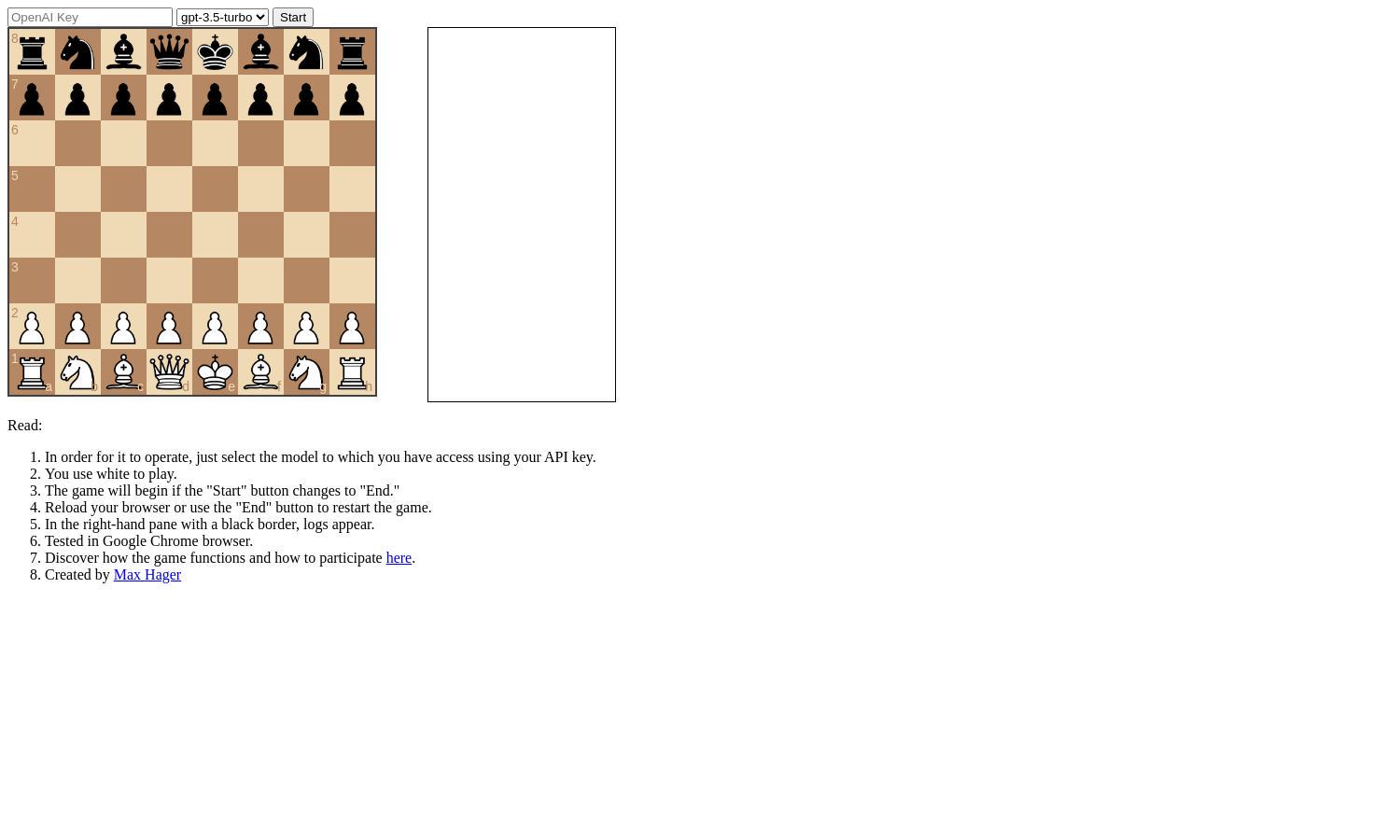 LLMChess Website