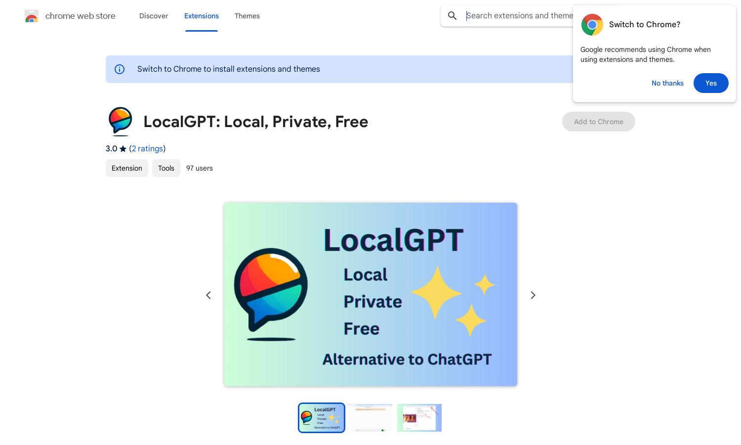 LocalGPT Website