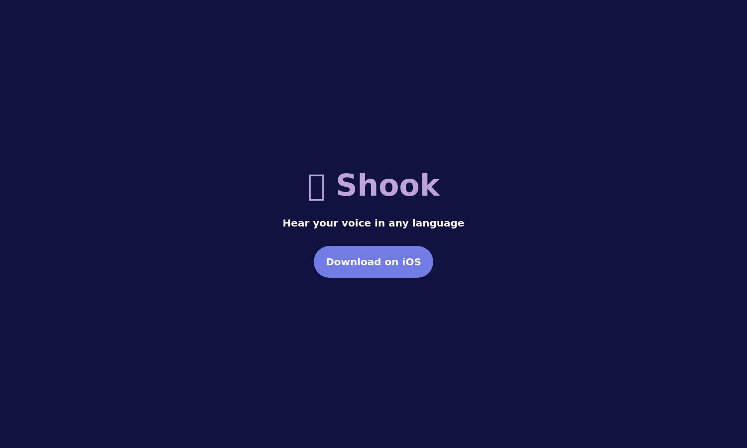 Shook Website