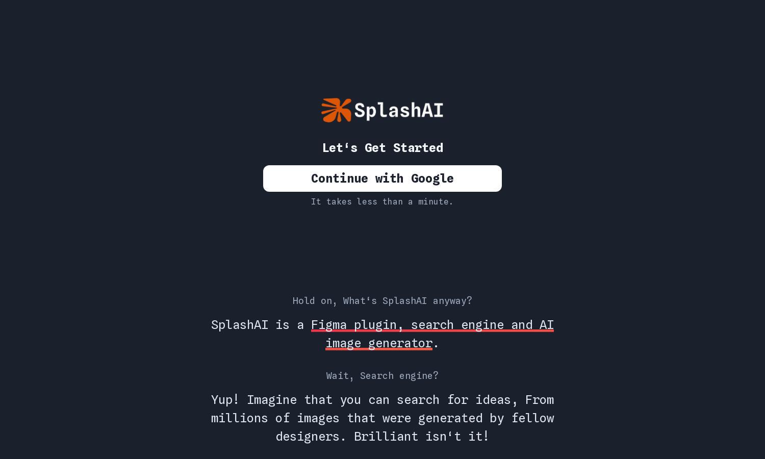 SplashAI Website