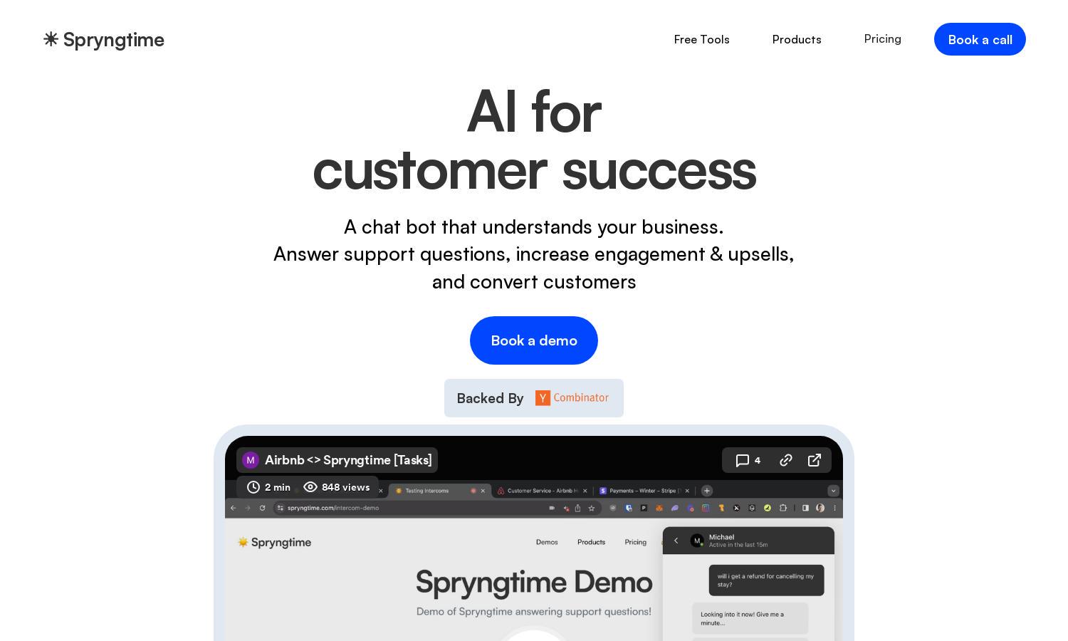 Spryngtime Website