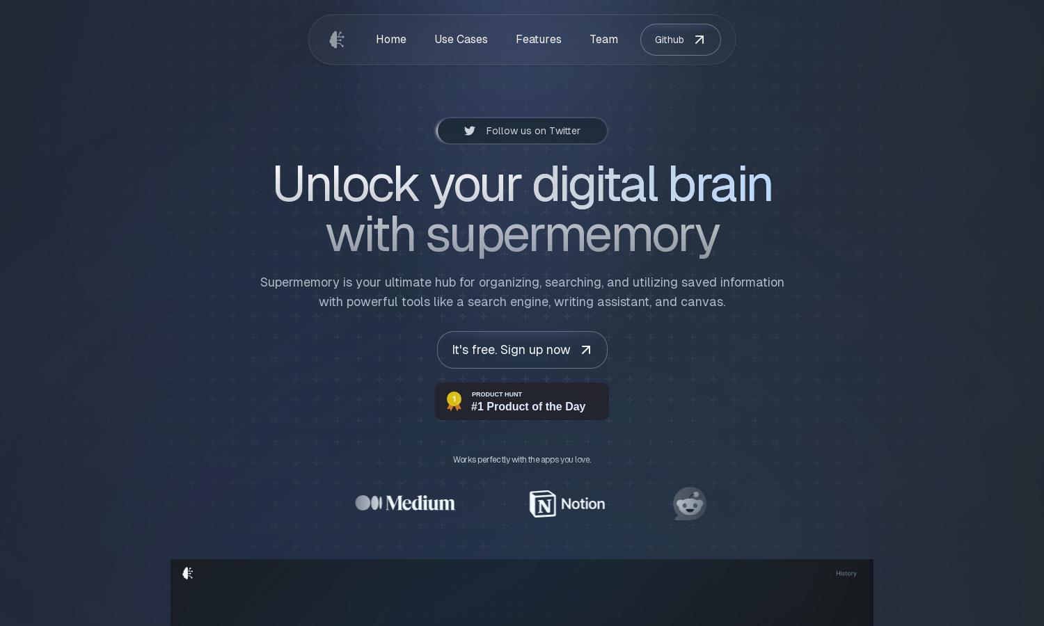 Supermemory Website