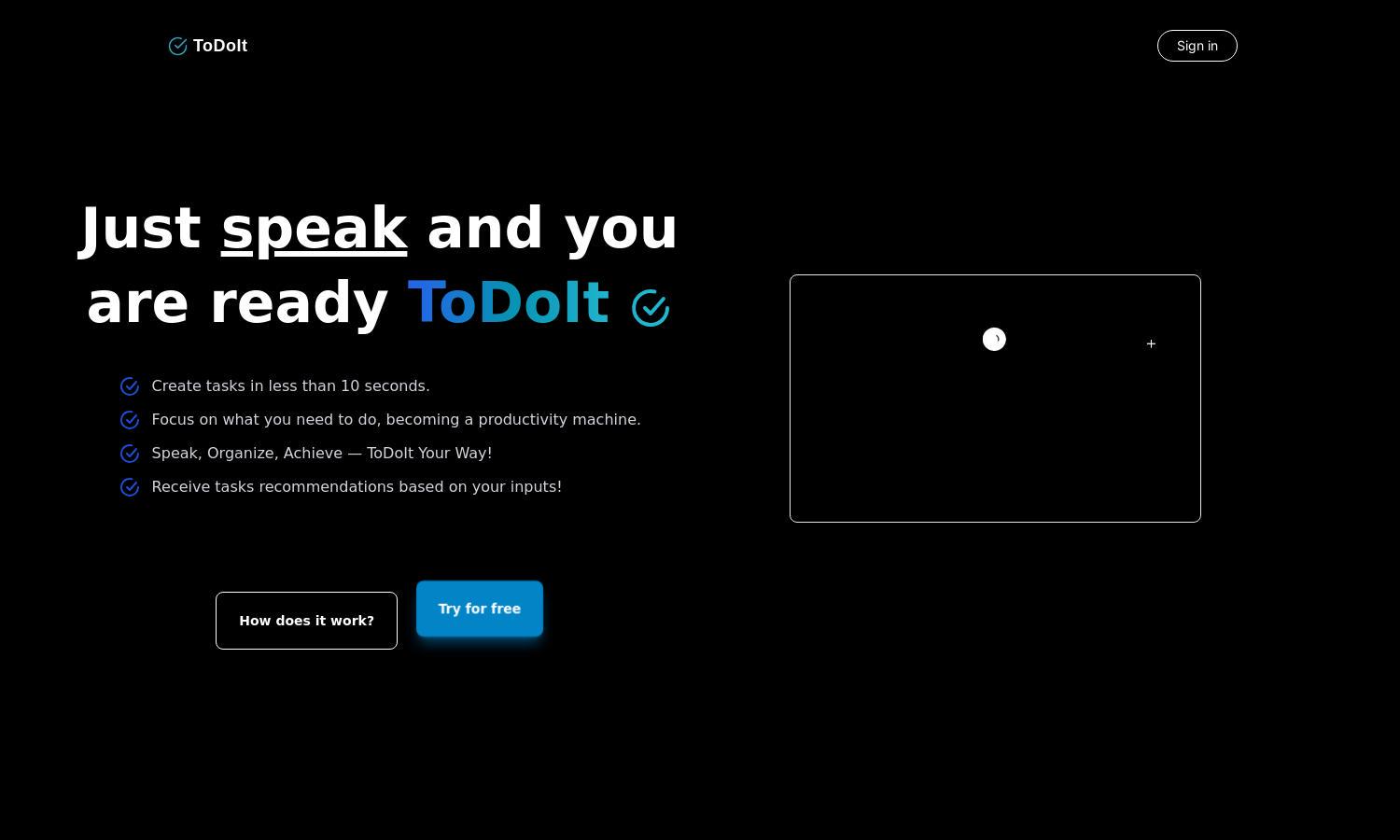 ToDoIt Website