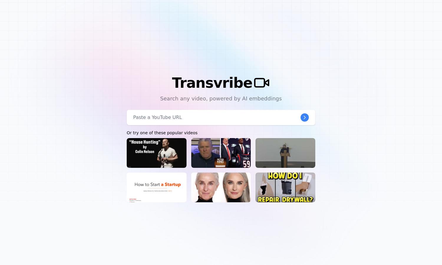 Transvribe Website