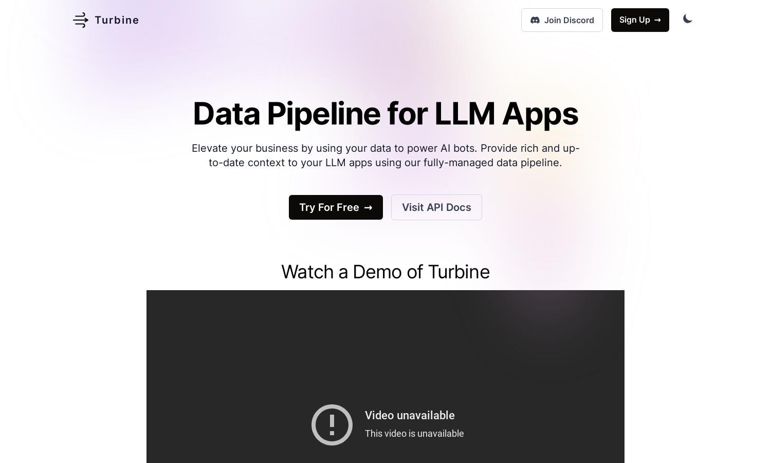 Turbine Website